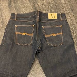 Nudie dry selvage jeans Sharp Bengt